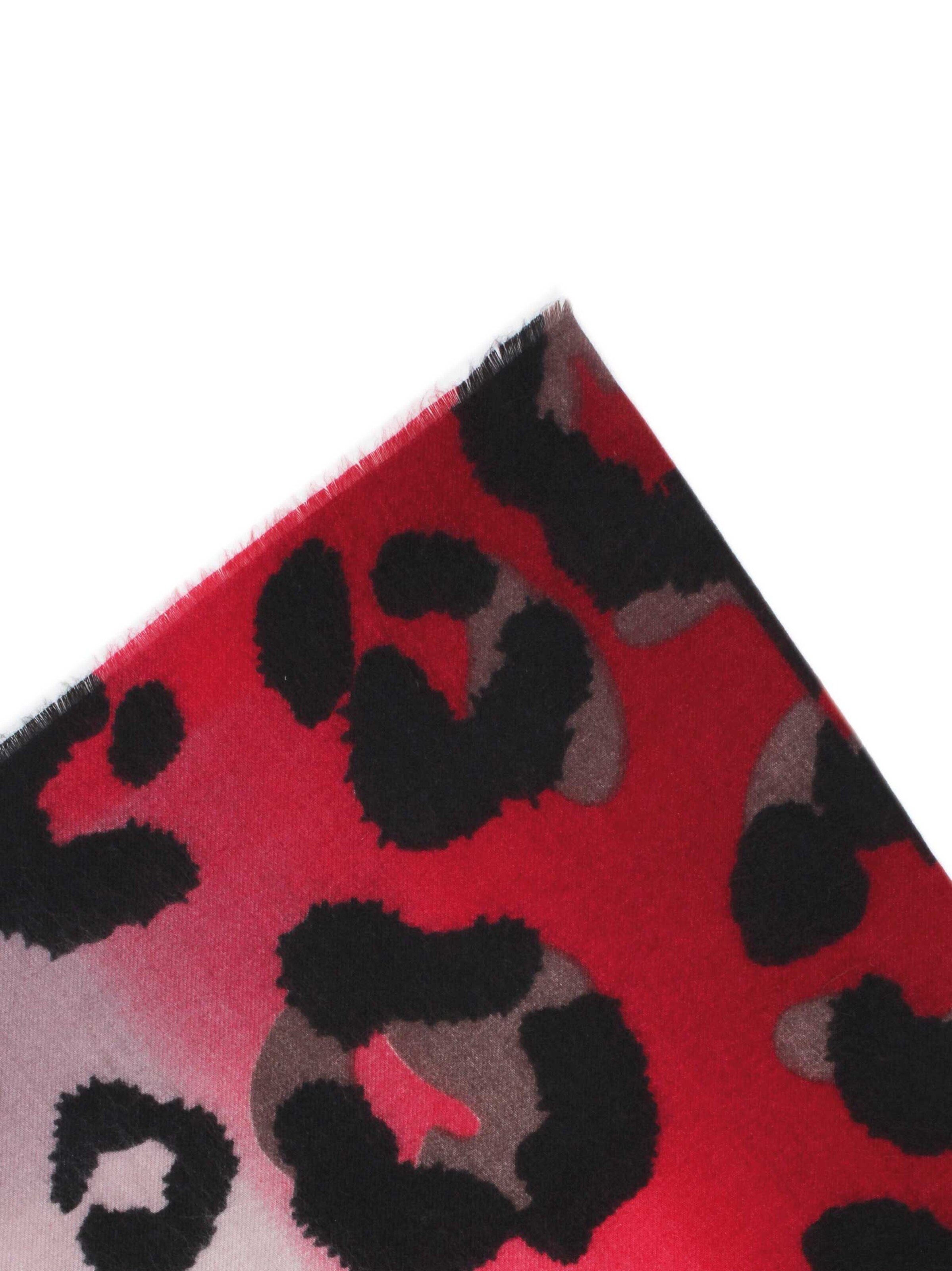 SAMAYA Leichter, weicher Modeschal 'Keeling' in Rot