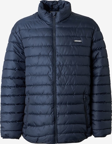 Jack & Jones Plus - Chaqueta de entretiempo 'JJElvis' en azul: frente