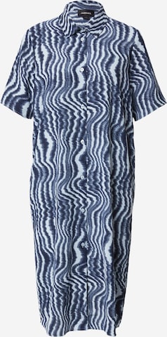 Monki Skjortklänning i blå: framsida