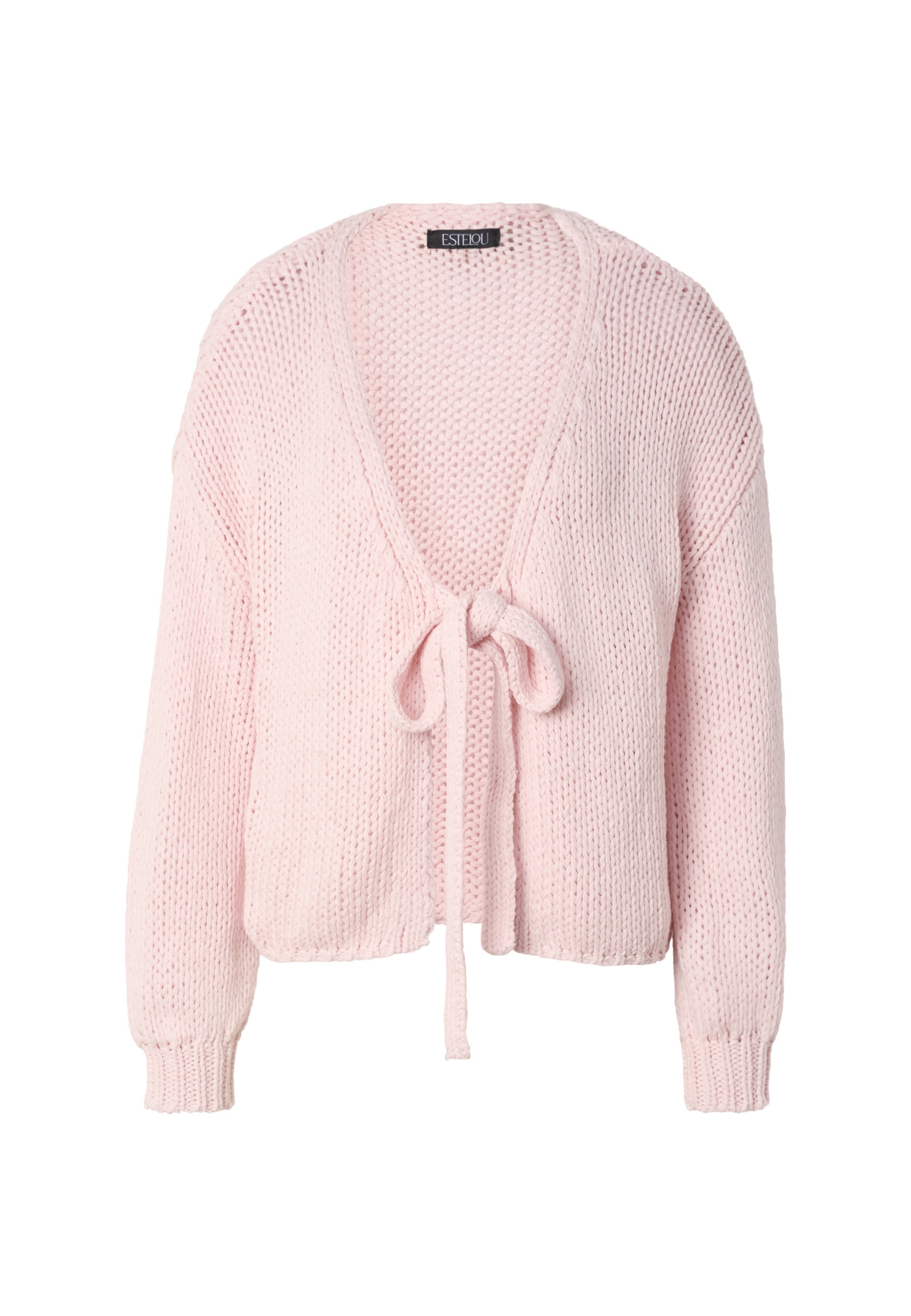 Estelou Knit cardigan in Pink: front