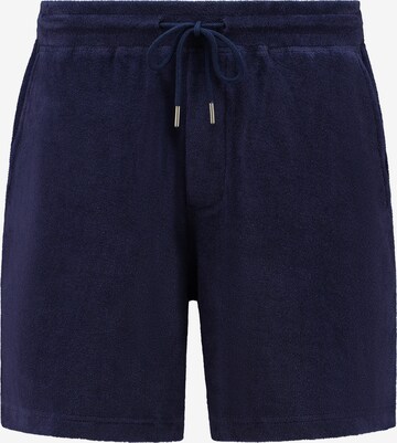 Regular Pantalon 'Evan' Shiwi en bleu : devant