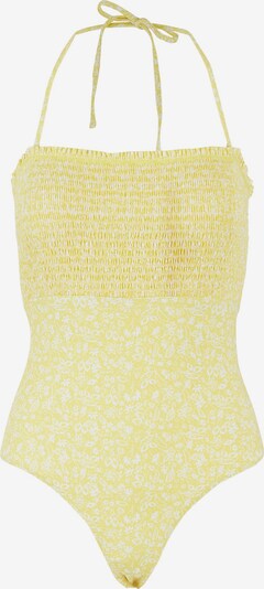 PIECES Jednodielne plavky 'Gaya' - žltá / biela, Produkt