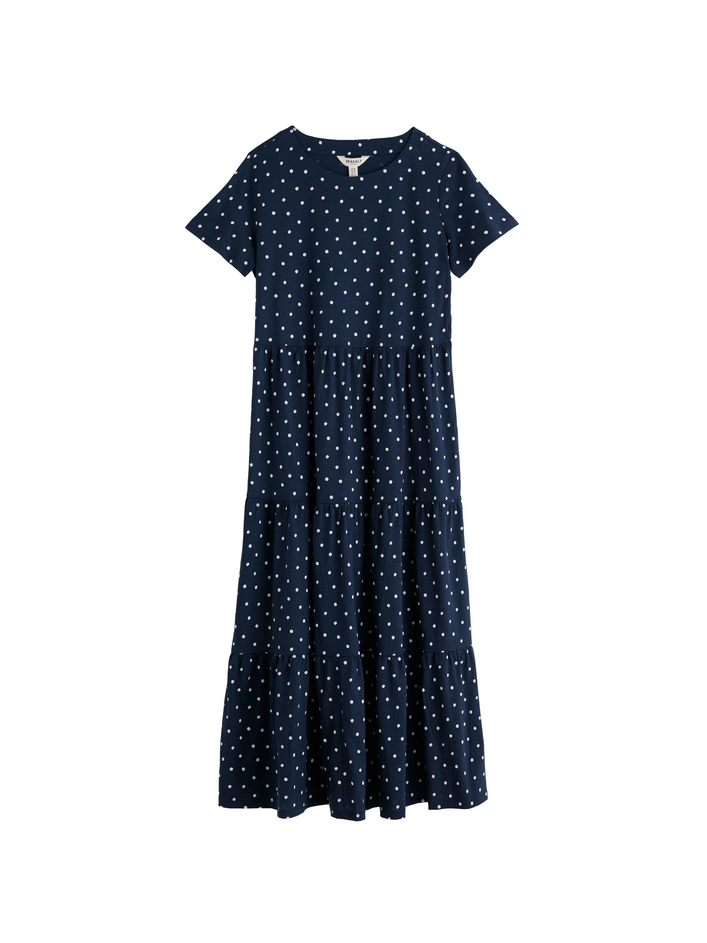 Seasalt Cornwall Mekko 'Line Strokes' värissä sininen: etupuoli