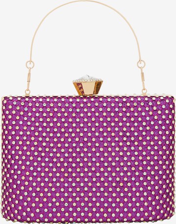 FELIPA Clutch in Purple: front