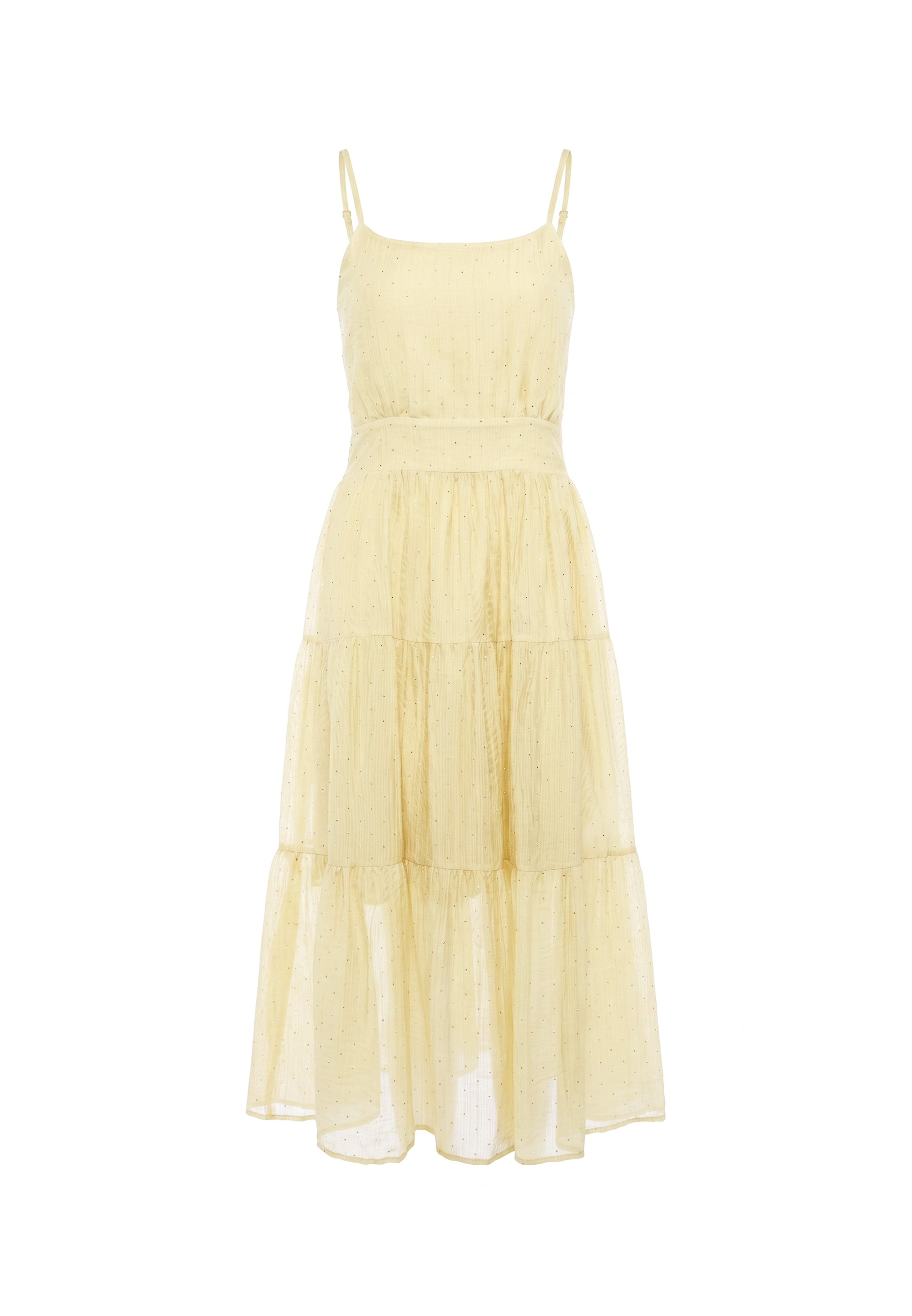 Robe usha BLACK LABEL en jaune