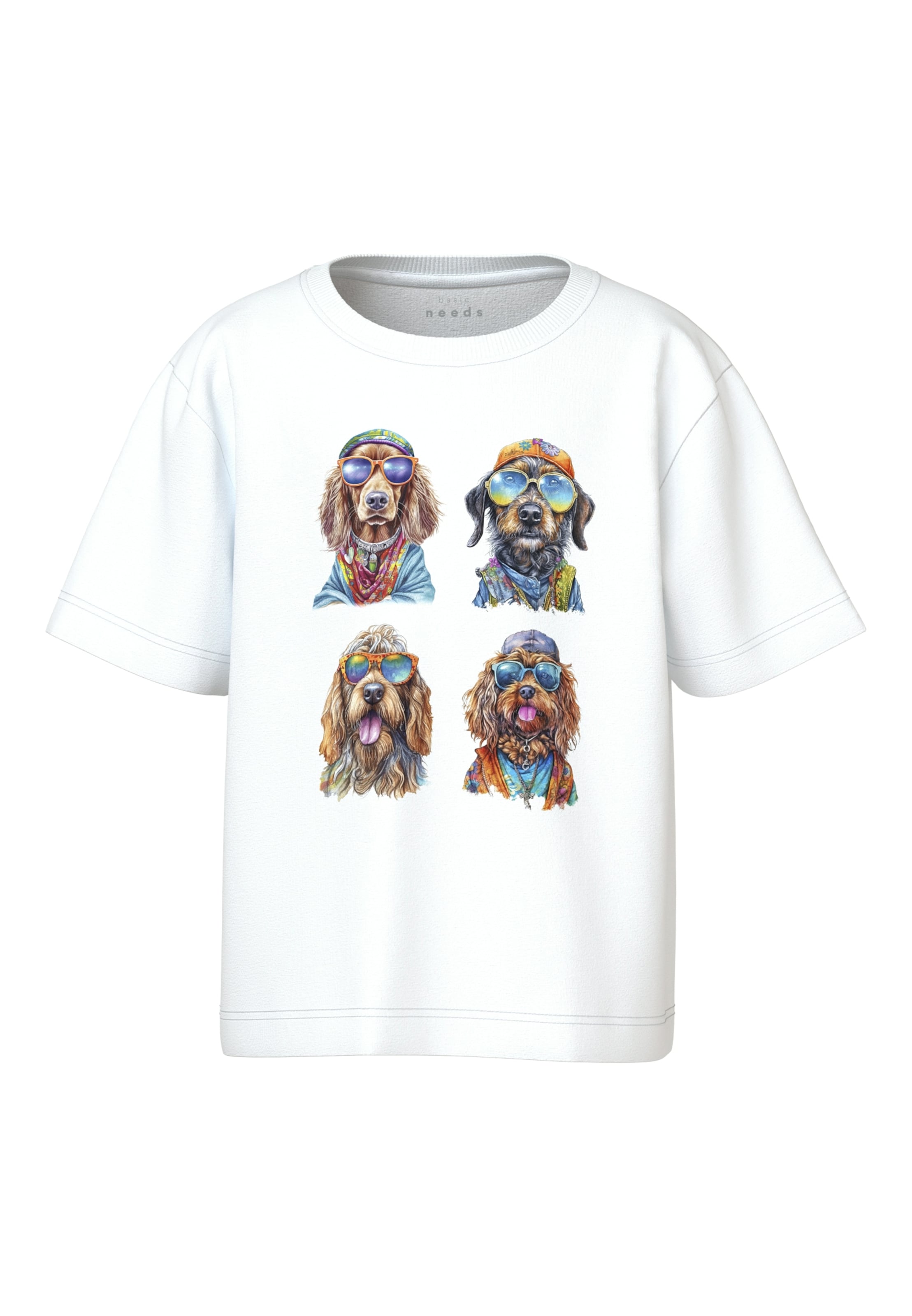 Maglietta 'NMMVoto' di NAME IT in blu