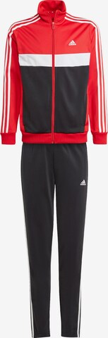 ADIDAS PERFORMANCE Tracksuit 'Essentials Tiberio' in Black: front