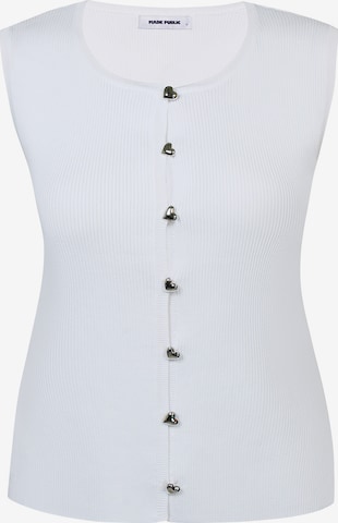 Made Public Top 'Viola 024' in Wit: voorkant