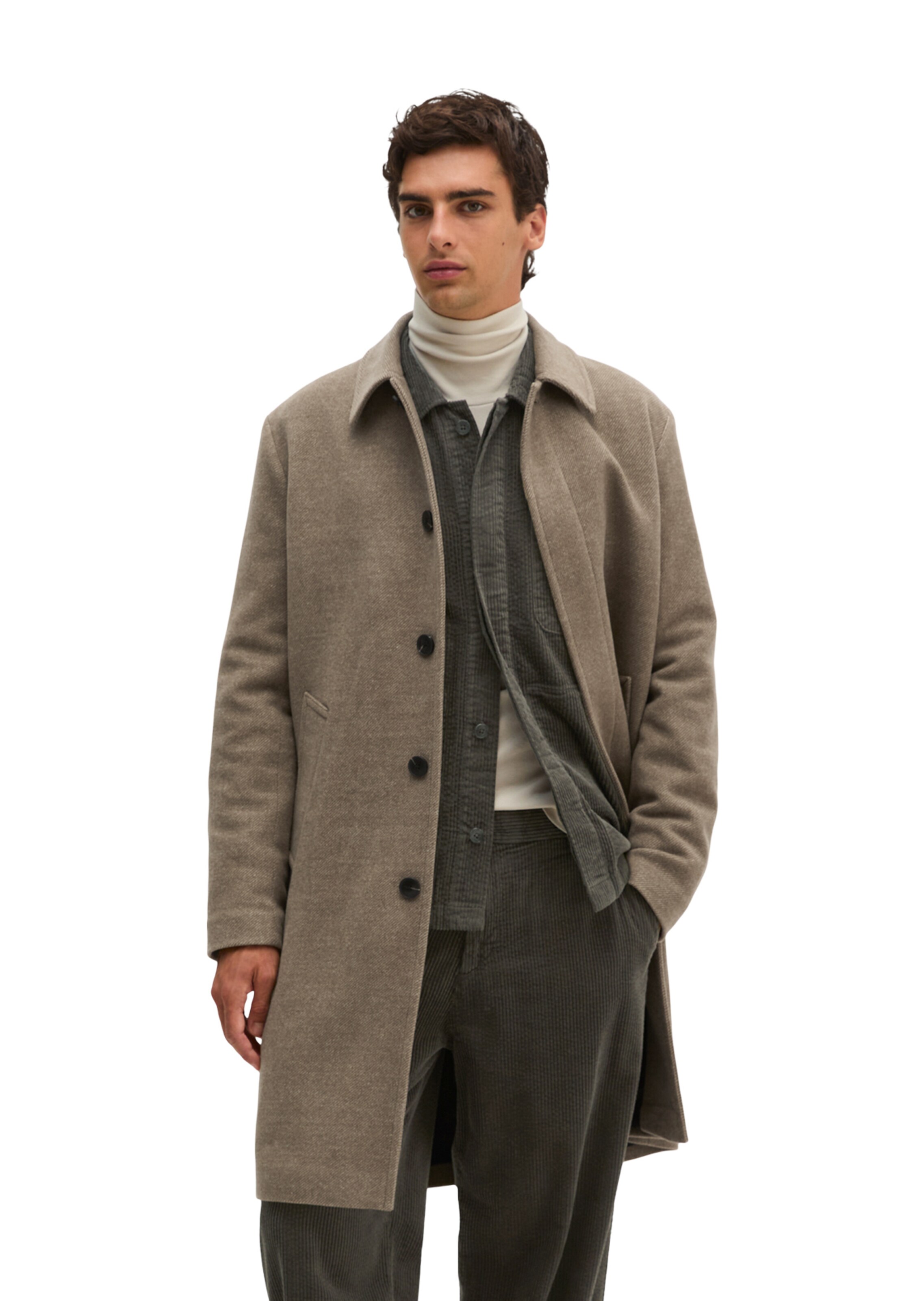 Marc O'Polo Mantel in Beige: Vorderseite