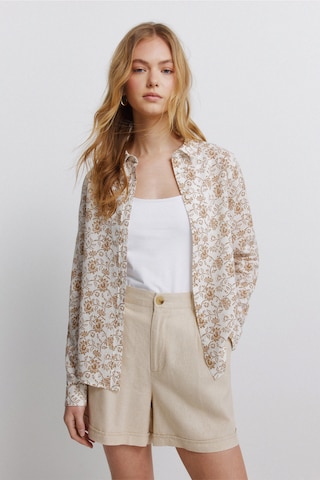 Chemisier Springfield en beige : devant