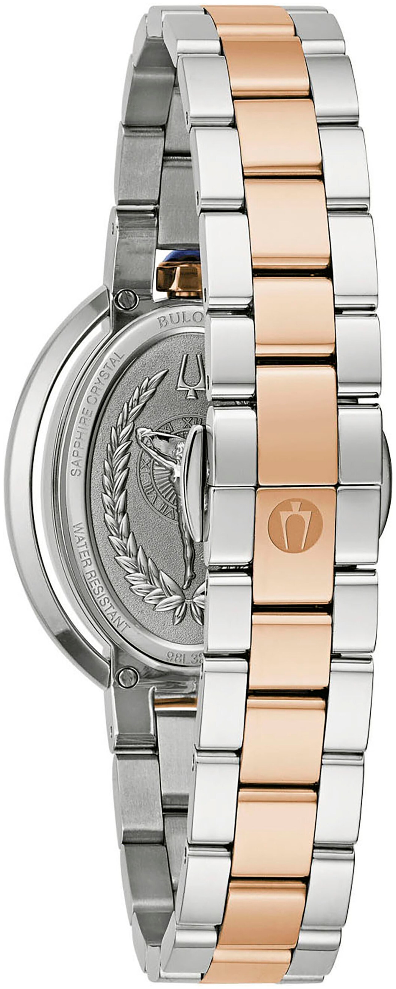 Bulova Analog Watch in Silver