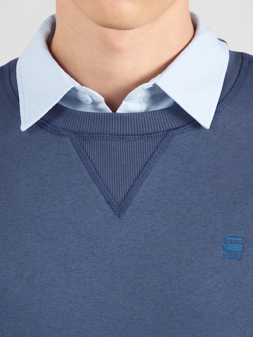 Sweat-shirt 'Premium Core' G-STAR en bleu