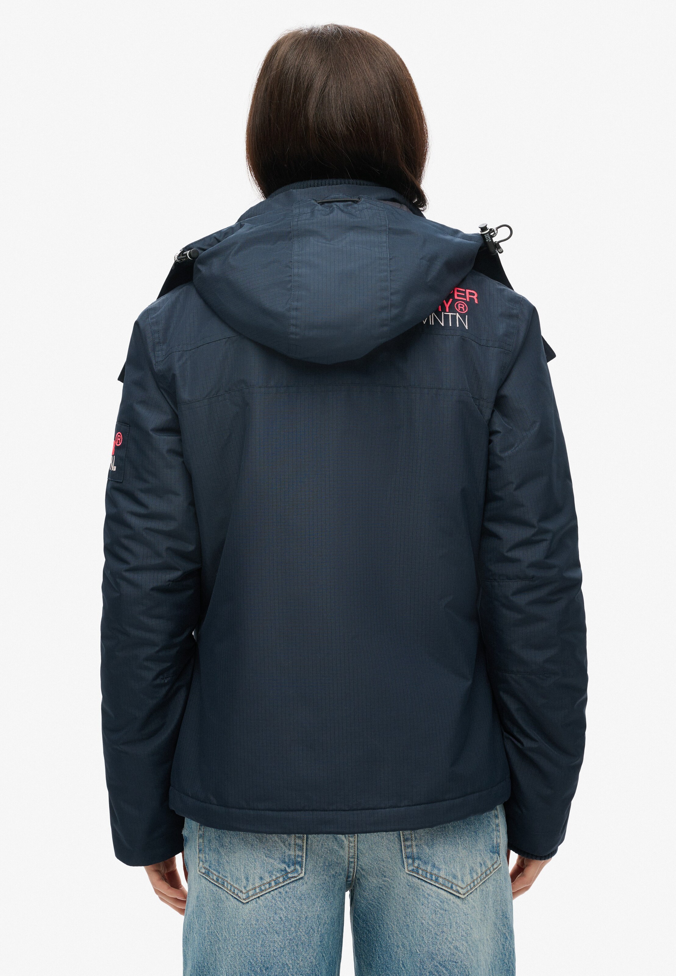 Superdry Kurtka zimowa w kolorze niebieski