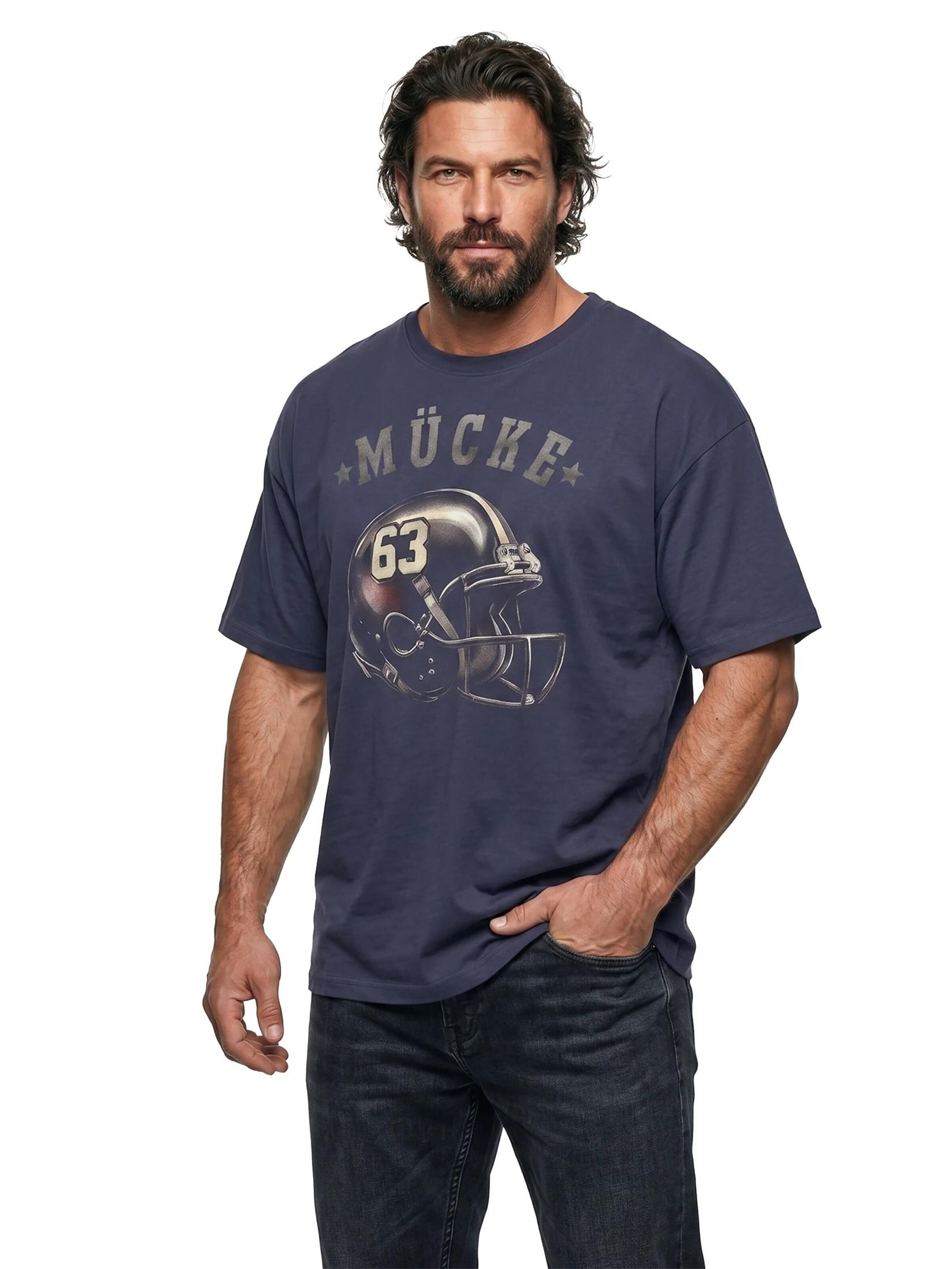 MAKAYA Shirt '63-Helm' in Blue