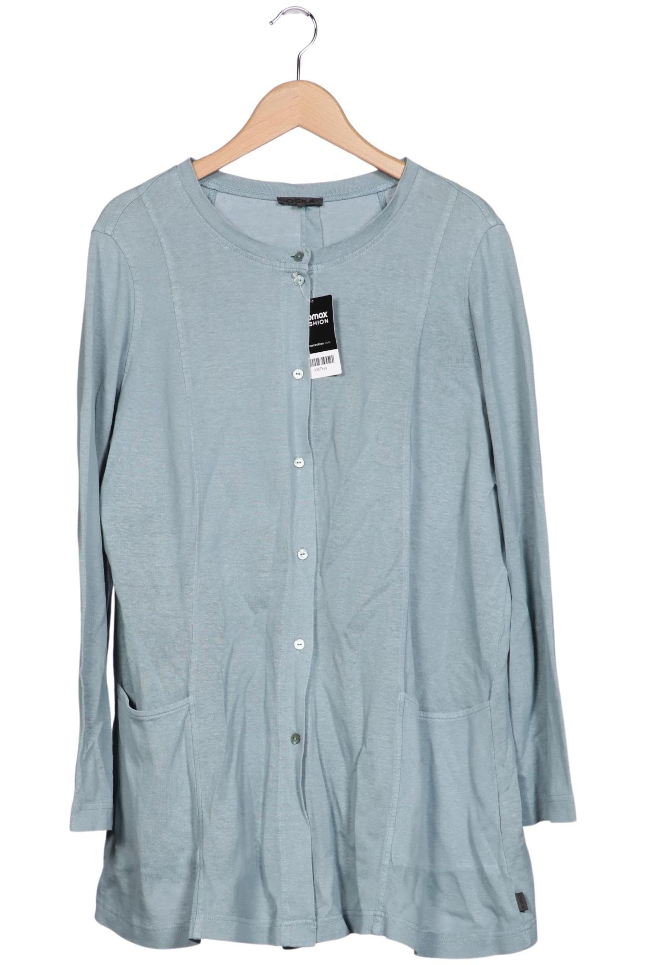 OSKA Sweater & Cardigan in L in Blue: front