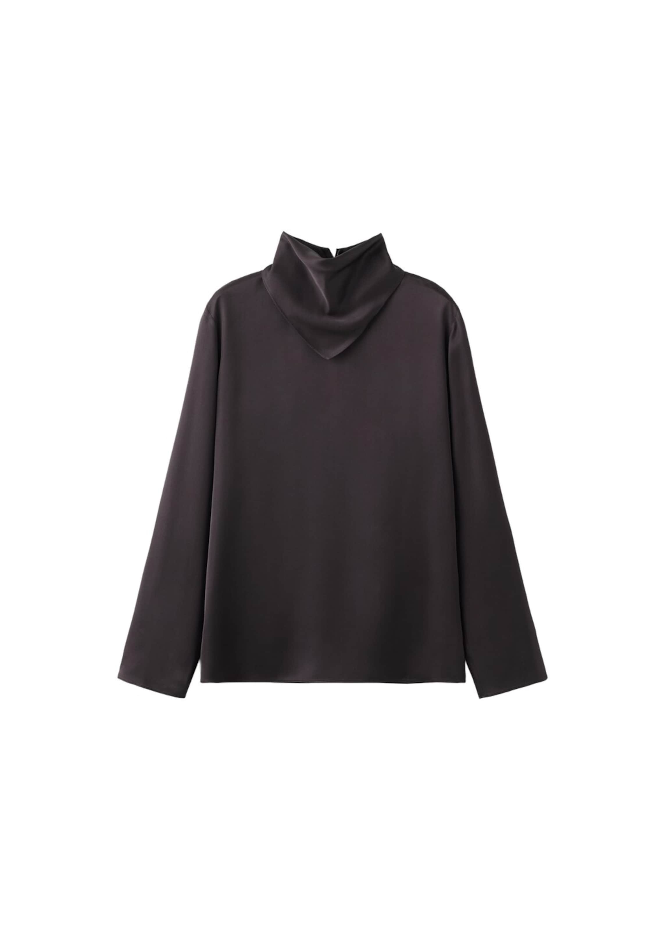 MANGO Blouse 'Claudie' in Brown: front