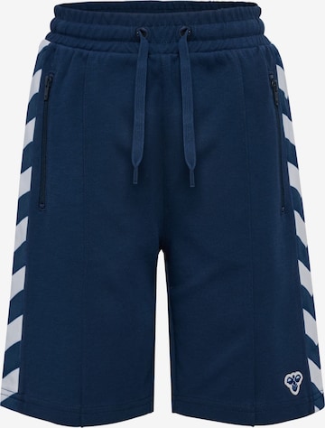Hummel Regular Shorts in Blau: Vorderseite