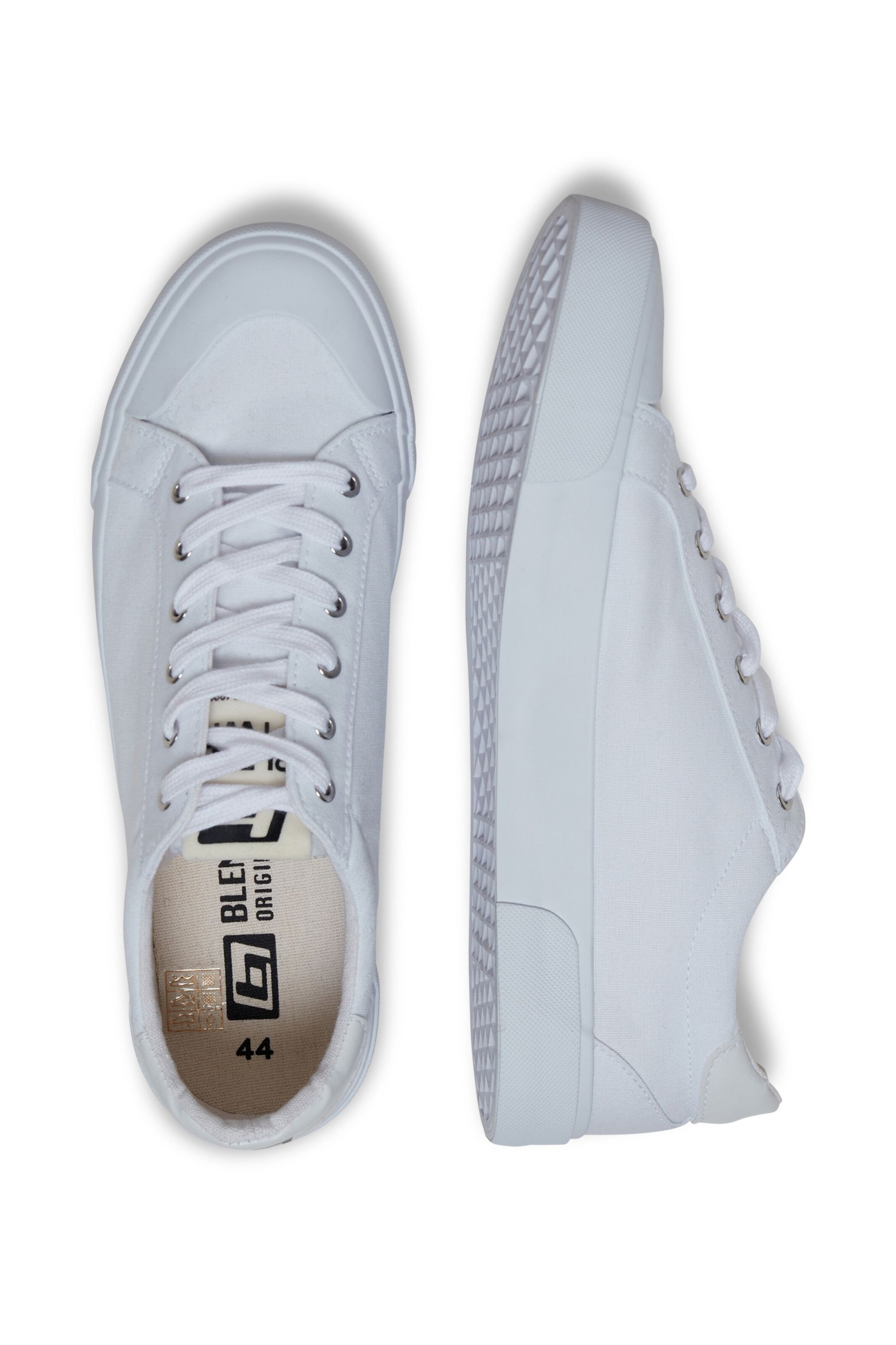 BLEND Platform trainers in White