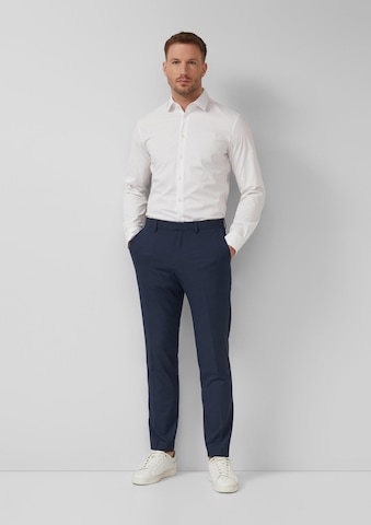s.Oliver Regular Pleated Pants in Blue