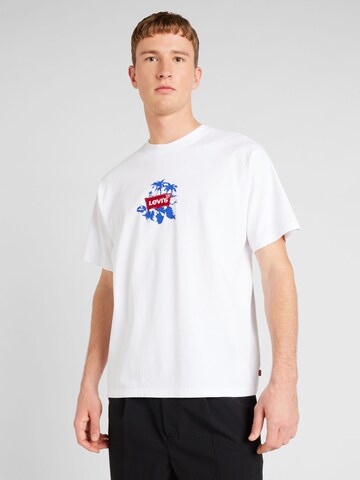 LEVI'S ® Тениска 'LSE Vintage Fit GR Tee' в бяло: отпред