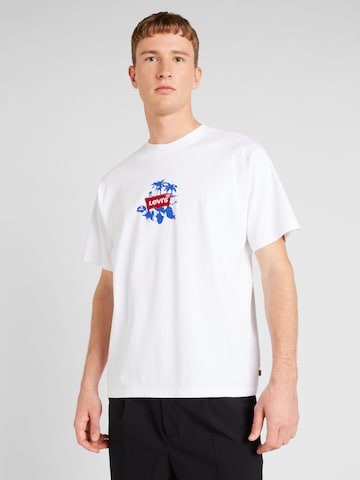 LEVI'S ® Shirt 'LSE Vintage Fit GR Tee' in Weiß: predná strana