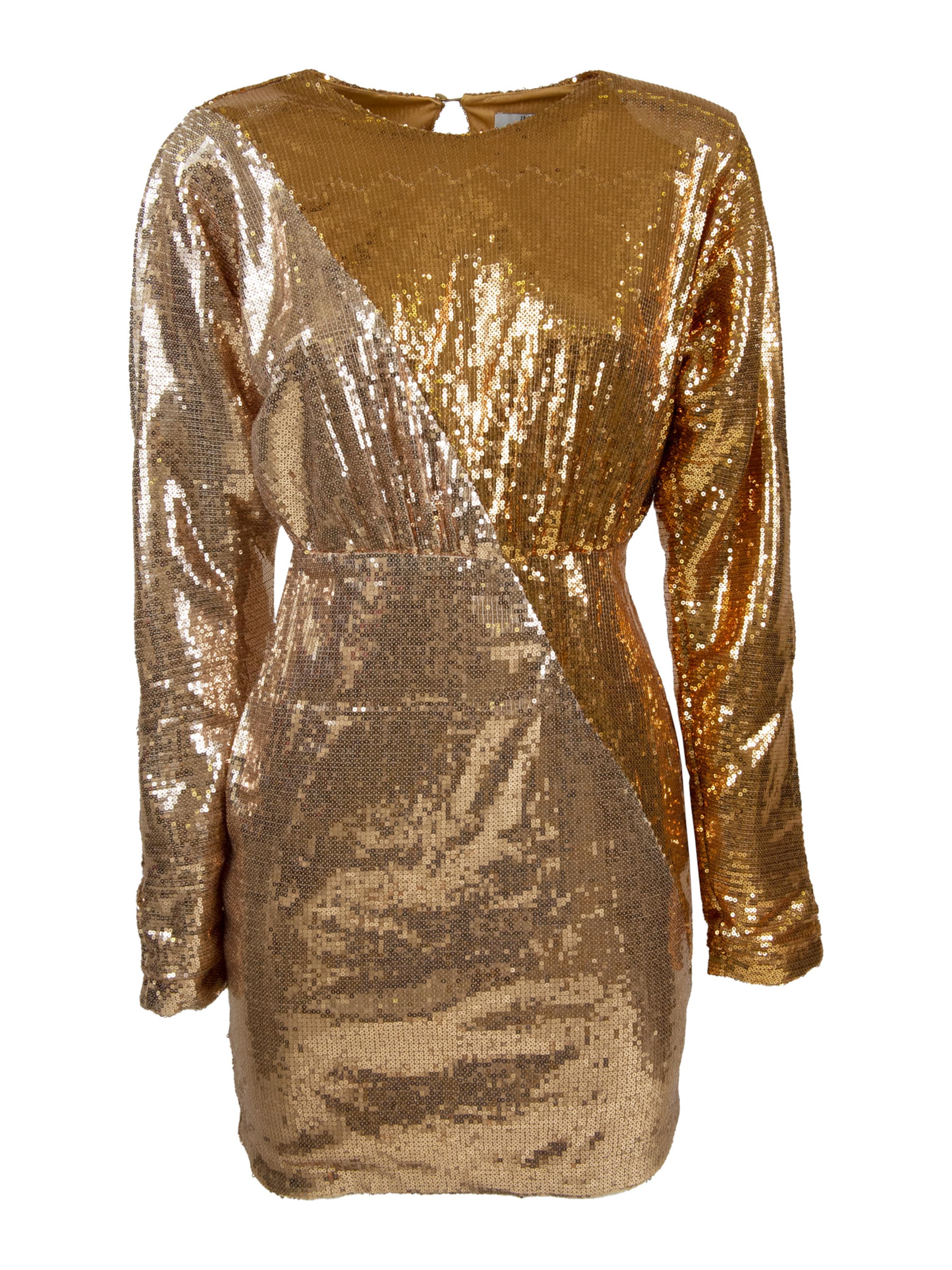 Influencer Kjole i guld: forside