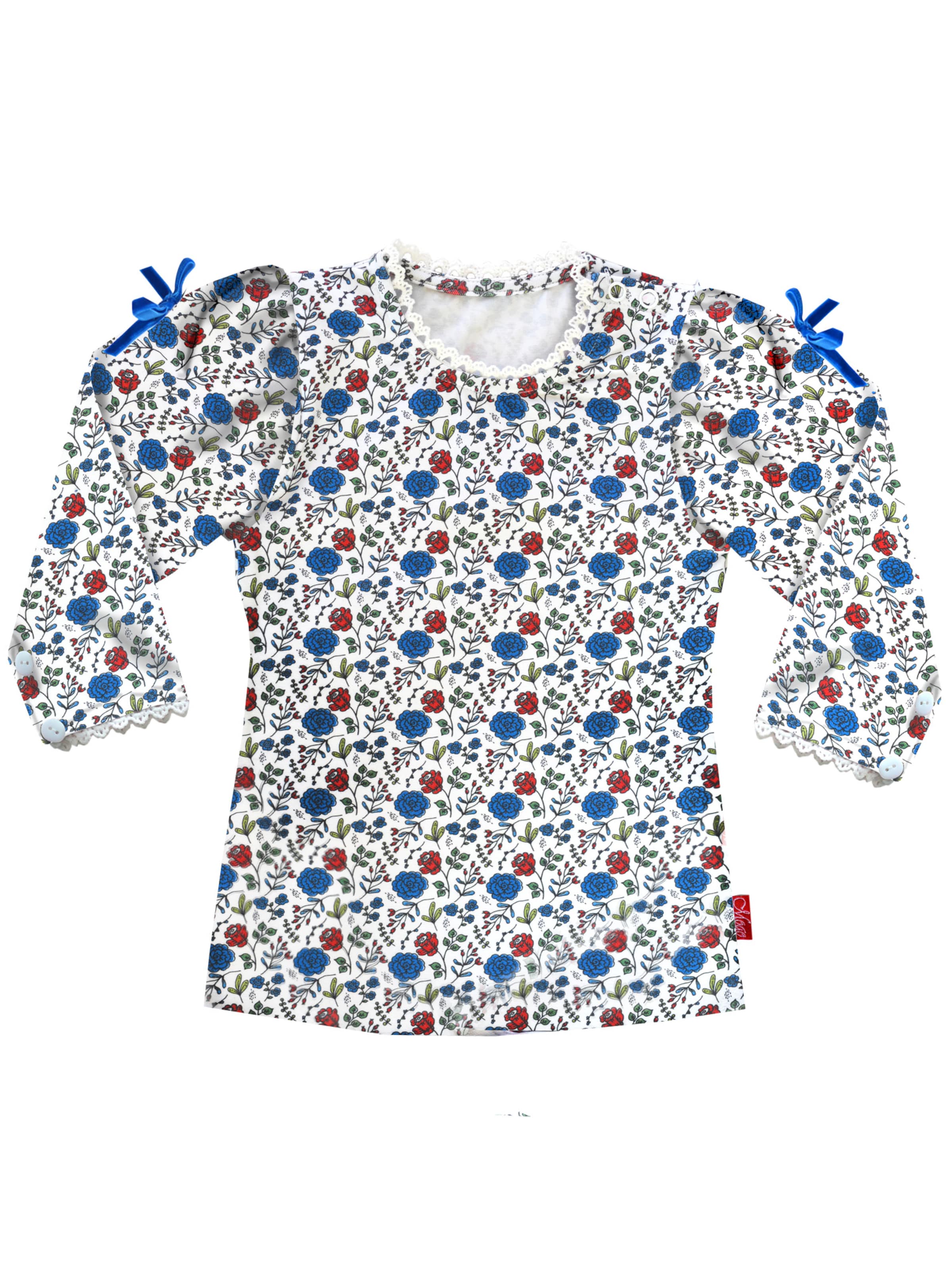 Mogo Shirt 'Tambo'‌‌‌‌‌‌ in Blau: Vorderseite