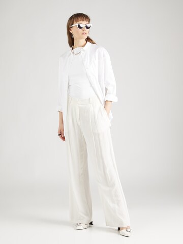 VILA Top 'VIKenza' in Weiß