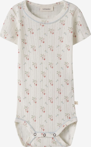 Lil'Atelier - Pijama entero/body en blanco: frente