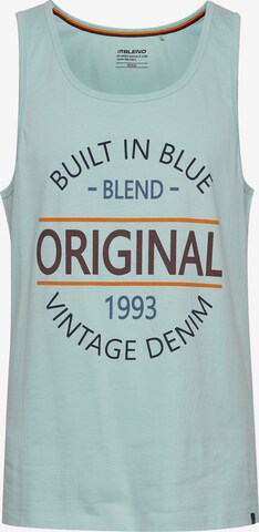 BLEND Shirt 'ALVAREZ' in Blauw: voorkant