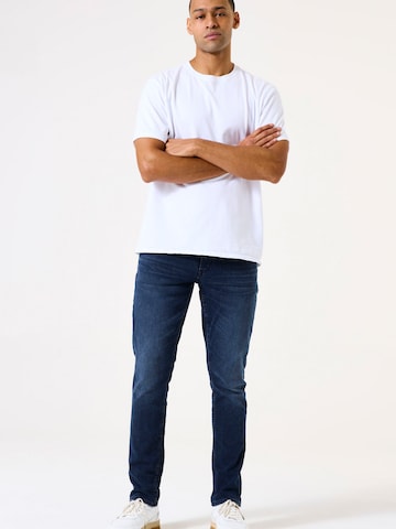 Coupe slim Jean GARCIA en bleu