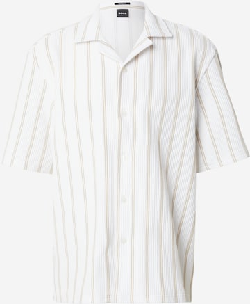 BOSS Comfort Fit Paita värissä valkoinen: etupuoli