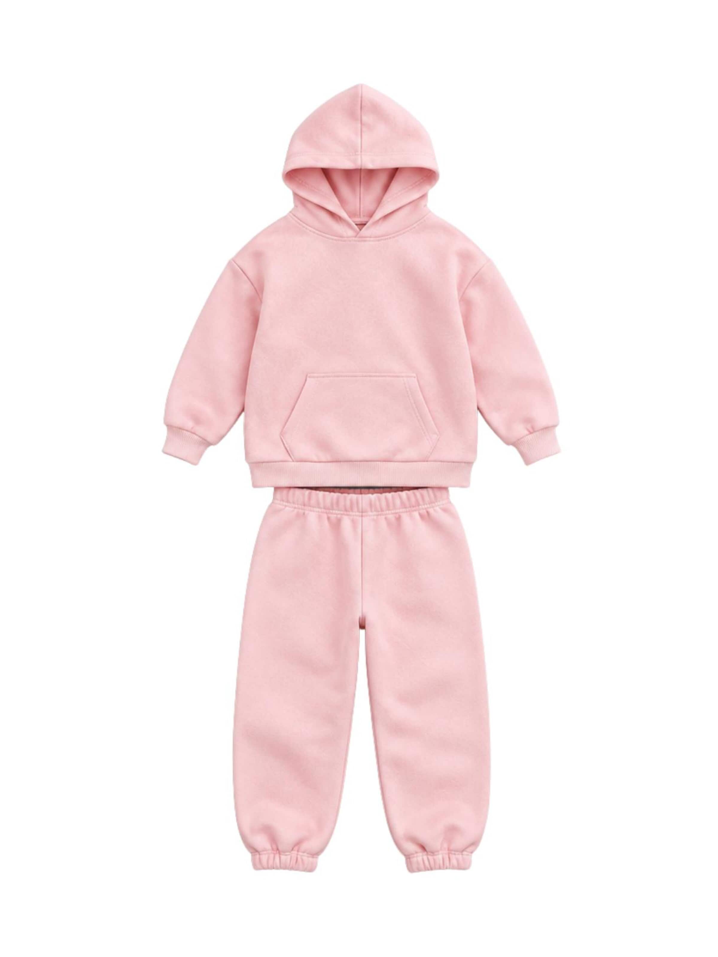 LOUIS LECLER Joggingpak 'Miray' in Roze: voorkant
