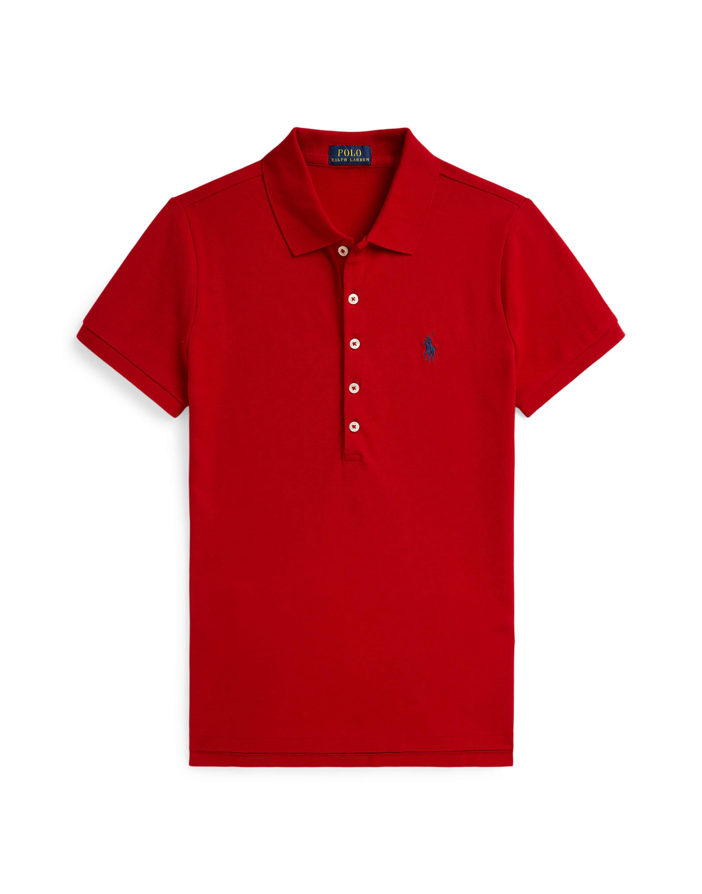 T-shirt Polo Ralph Lauren en rouge : devant