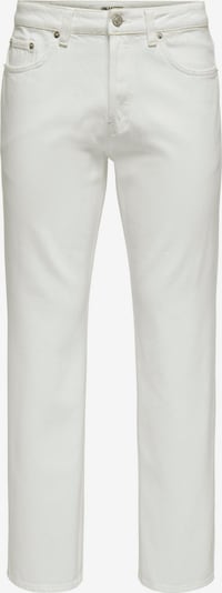 Only & Sons Jean 'ONSEdge' en blanc, Vue avec produit