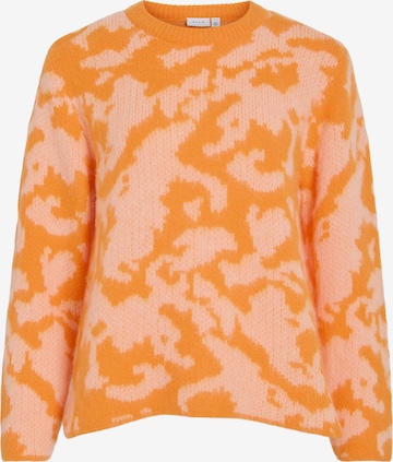 VILA Sweater 'VIMATTA' in Orange: front