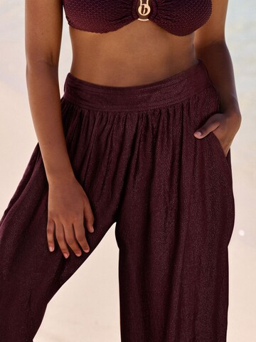 Tapered Pantaloni di B by Ted Baker in marrone
