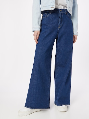 7 for all mankind - Pierna ancha Vaquero 'ZOEY' en azul: frente