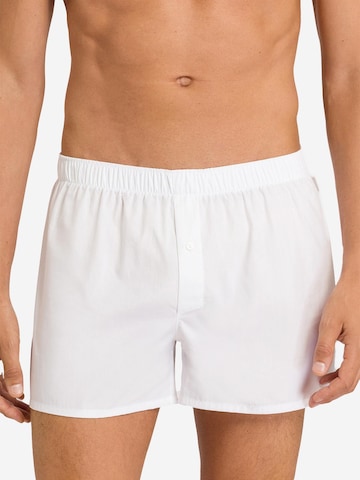 Hanro Boxer shorts 'Fancy Woven' in White