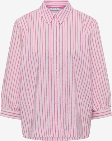 CECIL Bluse in Pink: Vorderseite