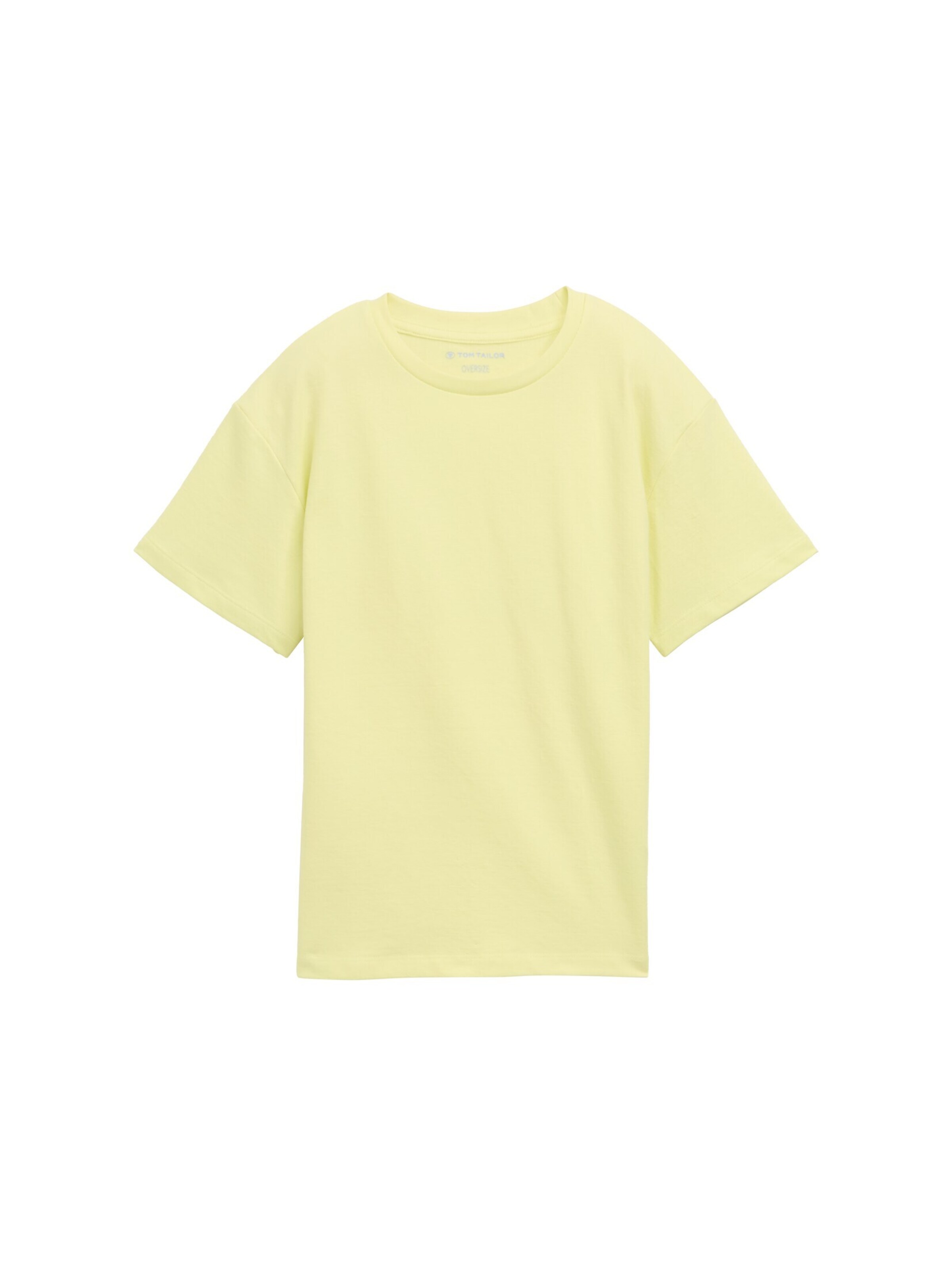 TOM TAILOR Shirt in Geel: voorkant