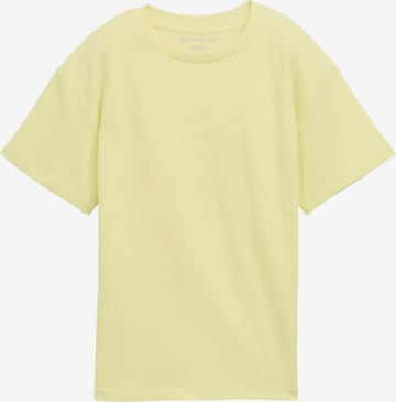 TOM TAILOR Shirt in Yellow: front