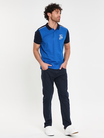 T-Shirt 'THB Polo Gilberto' Threadbare en bleu