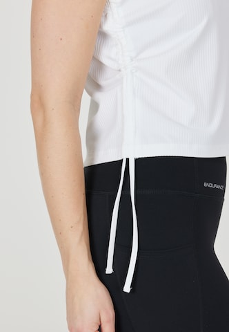 ENDURANCE Sporttop 'Irisliene' in Wit