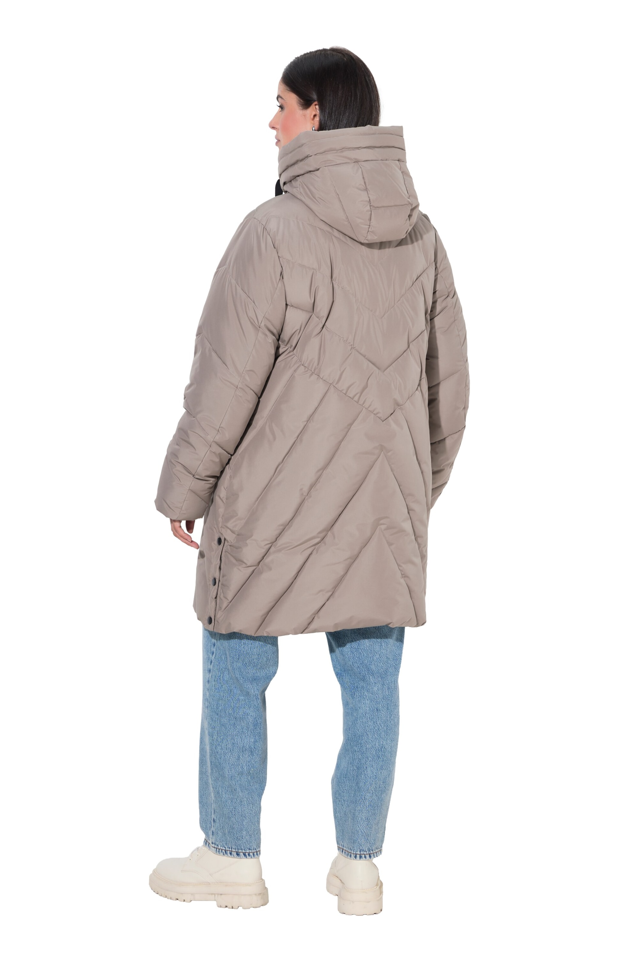 Ulla Popken Übergangsjacke in Grau