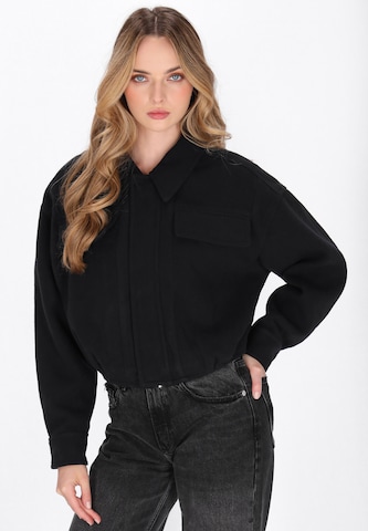 Veste mi-saison DreiMaster Vintage en noir : devant