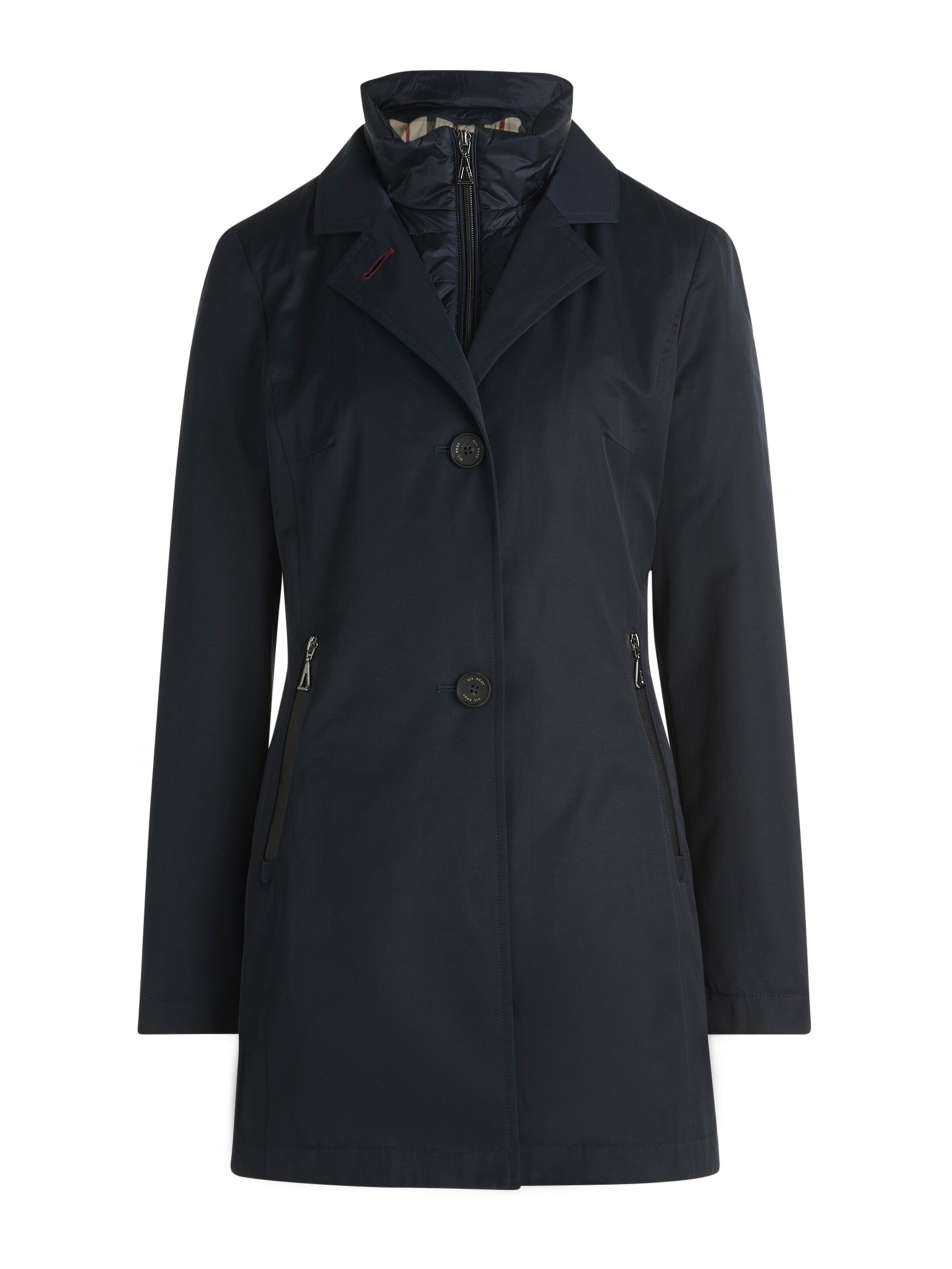 GIL BRET Mantel in Blau: Vorderseite