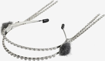 Accesorii pentru păr ' Manuja ' de la SOHI pe argintiu: față