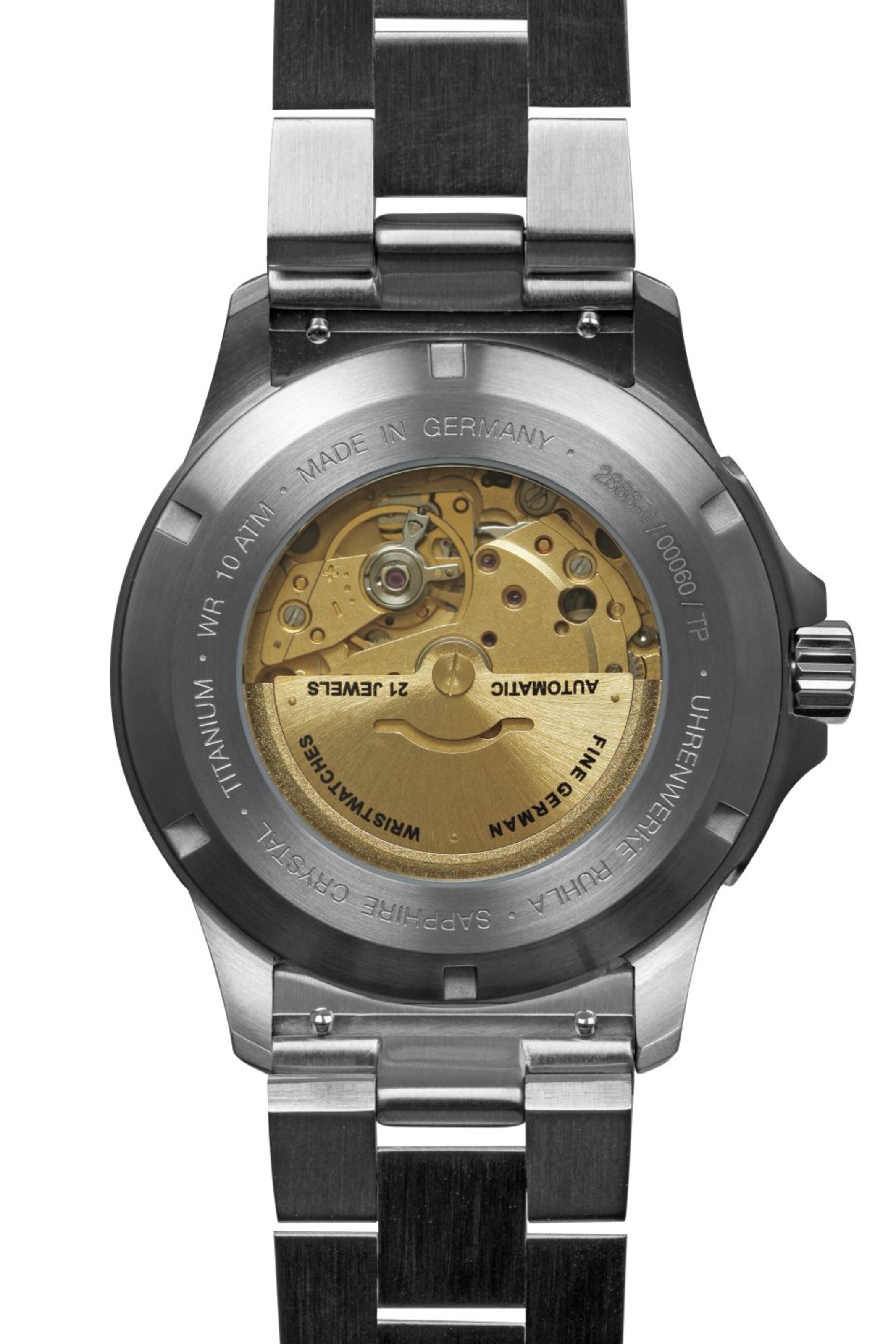 Bauhaus Analog Watch in Silver