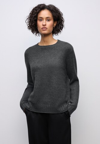 STREET ONE Sweater in Grey: front